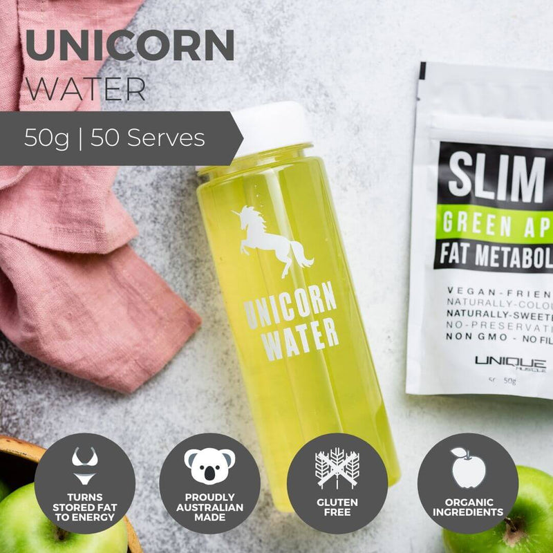 Unicorn Water Pack, Flavoured Weight Loss Drink - Unique Muscle
