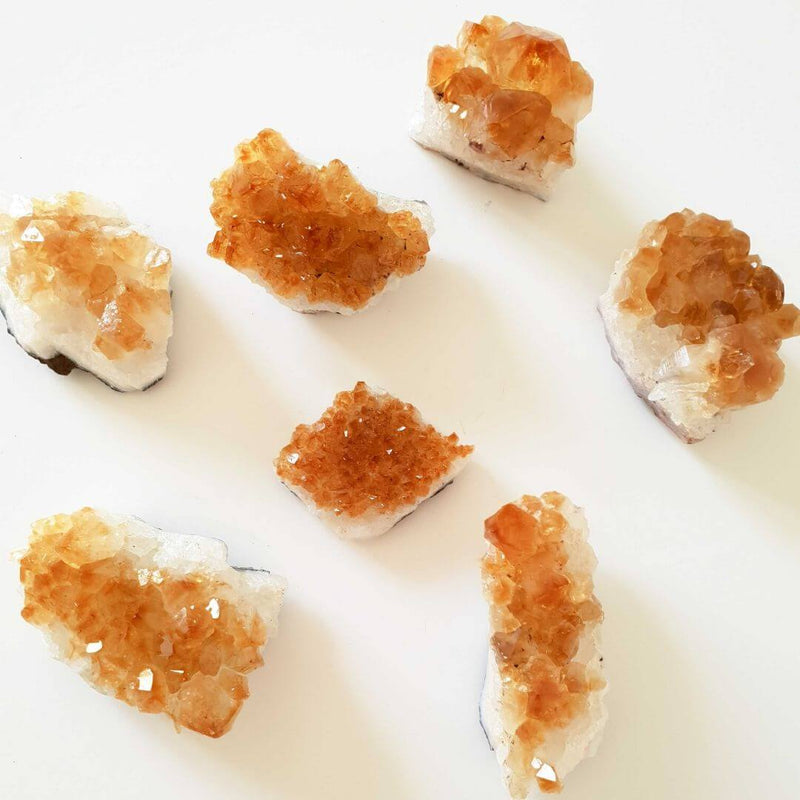 Citrine Crystal Cluster - Unique Muscle
