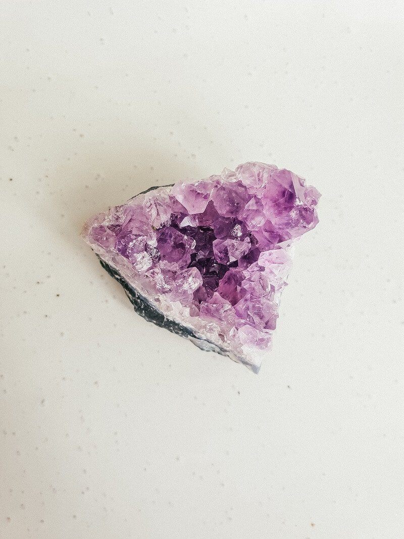 Amethyst Crystal Cluster - Unique Muscle