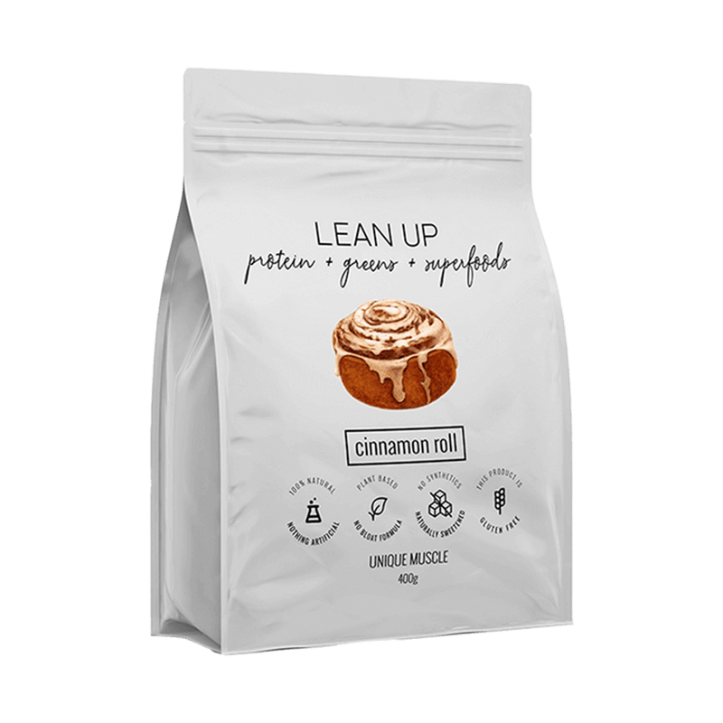 Lean Up - All in One Protein - Cinnamon Roll - Unique Muscle