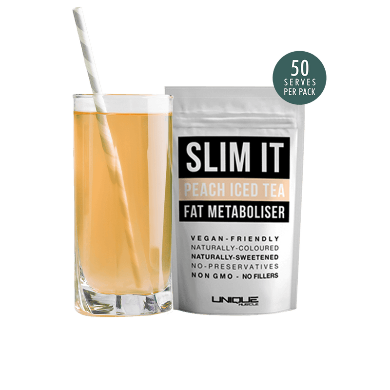 SLIM-IT-Peach-Iced-Tea-Fat-Metaboliser-Weight-Loss-Unique-Muscle