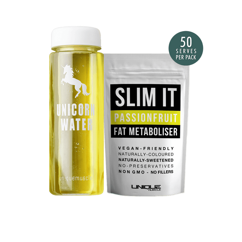 Unicorn-Water-Pack-Flavoured-Weight-Loss-Drink-Slim-It-Passionfruit-Unique-Muscle